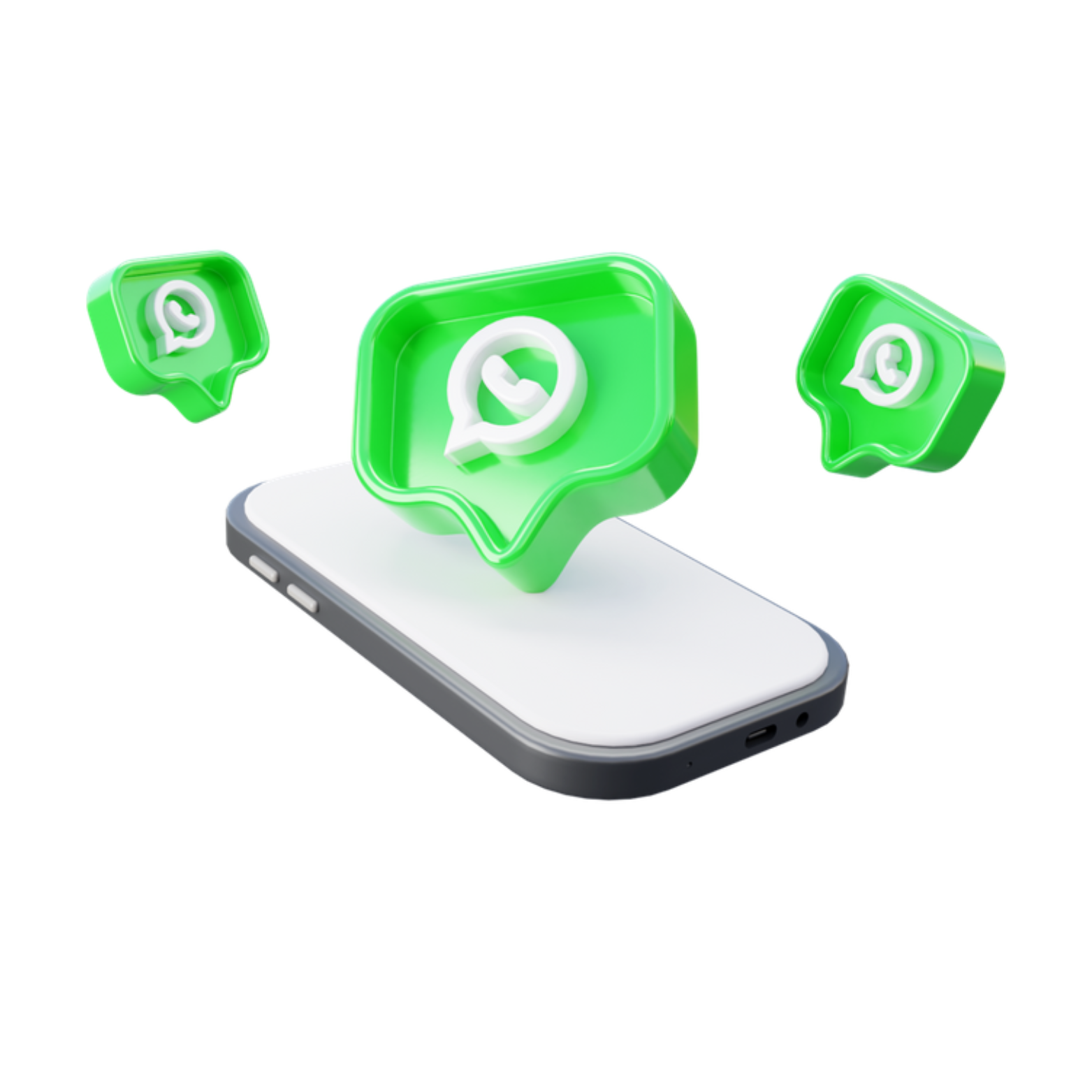 Bulk WhatsApp Marketing Illustration